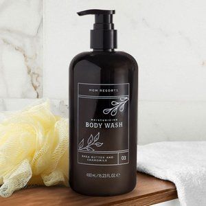 New MGM Resorts Body Wash Full Size Shea Butter & Chamomile 16.23 FL OZ